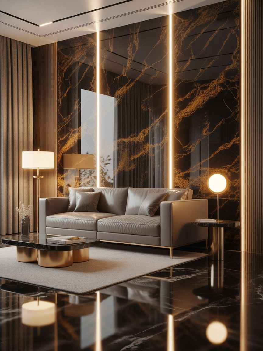 Uv Pvc Marble Sheet